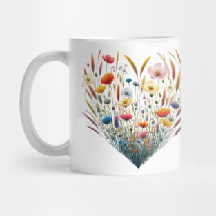 Fleurs de Saint Valentin Mug